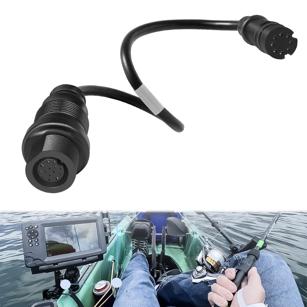 استبدل كابل محول جهاز الاستشعا - مراجعة Fish Finder Cable وسعره